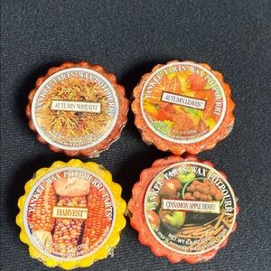 Yankee Candle Wax Potpourri Tarts - Autumn Collection Harvest cinnamon‎ Apple